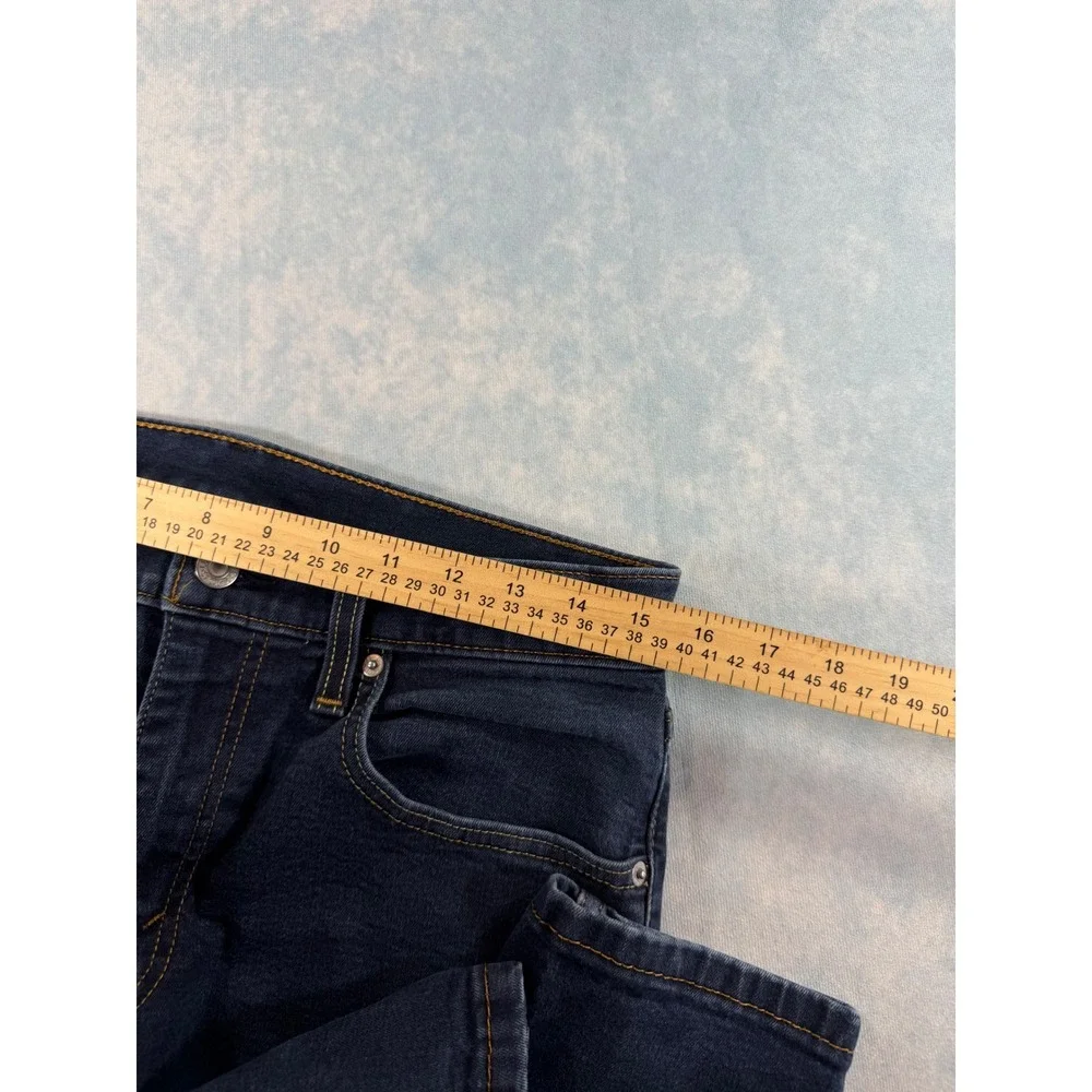 Levi's 512 Slim Taper Jeans Mens W32 L30 Blue Excellent Stretch Denim
